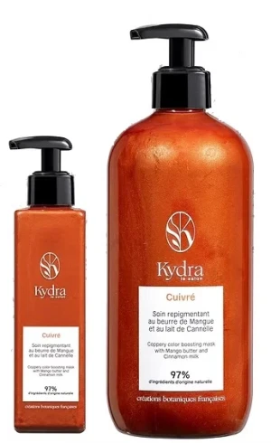Маска оттеночная Kydra Le Salon Coppery Color Boosting Mask with mango butter and cinnamon «Медный» 500 мл