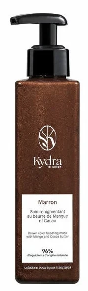 Маска оттеночная Kydra Le Salon Brown Color Boosting Mask with mango butter and cocoa «Коричневый» 190 мл Маска оттеночная Kydra Le Salon Brown Color Boosting Mask with mango butter and cocoa «Коричневый» 190 мл