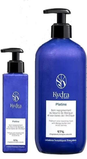 Маска оттеночная Kydra Le Salon Platinum Color Boosting Mask with mango butter and arctic berries «Платиновый»500мл