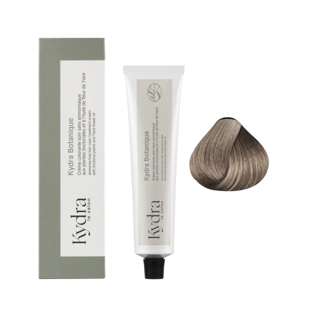 Kydra Botanique Ammonia-free hair color 9/22 Very Light Intense Pearl Blonde (Очень светлый Насыщенный Перламутровый Блонд) Крем-краска для волос без аммиака на основе растительных пигментов 60мл Kydra Botanique Ammonia-free hair color 9/22 Very Light Intense Pearl Blonde (Очень светлый Насыщенный Перламутровый Блонд) Крем-краска для волос без аммиака на основе растительных пигментов 60мл