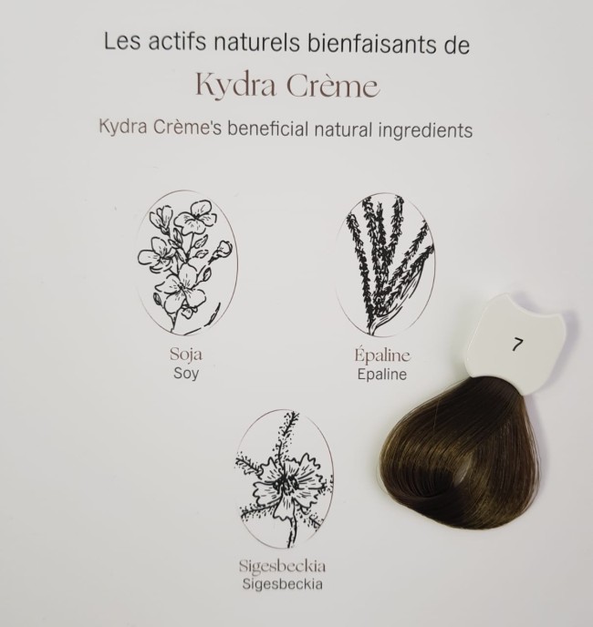 Kydra Crème 7/ Blonde Hair Colore Treatment Cream Стойкая крем-краска для волос 60 мл