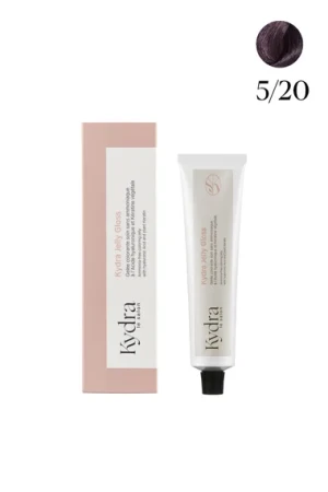 KYDRA JELLY GLOSS AMMONIA-FREE COLORING JELLY 5-20 KYDRA JELLY GLOSS Стойкий тонирующий глосс-гель, 60мл