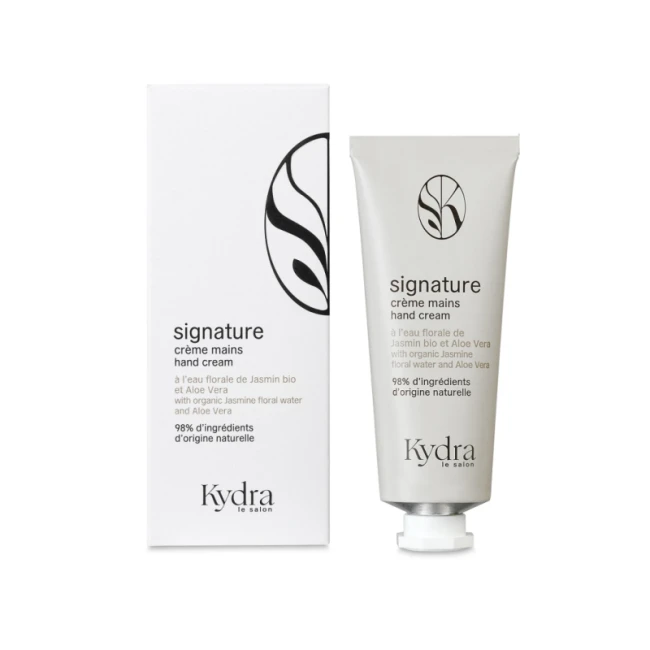 Signature hand cream with organic jasmine floral water and aloe vera Увлажняющий крем для рук с органической жасминовой цветочной водой и алоэ вера 50мл Signature hand cream with organic jasmine floral water and aloe vera Увлажняющий крем для рук с органической жасминовой цветочной водой и алоэ вера 50мл