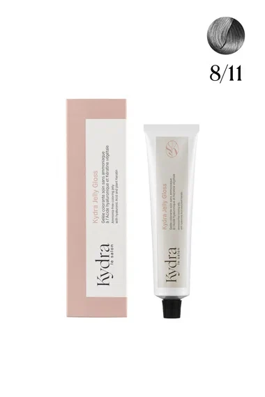 KYDRA JELLY GLOSS AMMONIA-FREE COLORING JELLY 8-11 KYDRA JELLY GLOSS Стойкий тонирующий глосс-гель 60мл KYDRA JELLY GLOSS AMMONIA-FREE COLORING JELLY 8-11 KYDRA JELLY GLOSS Стойкий тонирующий глосс-гель 60мл