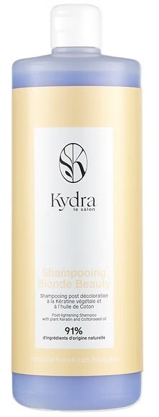 Kydra Le Salon Blonde shampo / шампунь после обесцвечивания с растительным кератином и маслом хлопка
